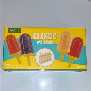 Tovolo Classic Pop Molds Set of 5